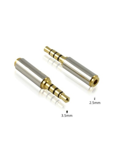 Sones 10 Adet 2.5 Dört Seviyeli Devrimden 3.5 Dişi Adaptöre Cep Telefonu Kulaklık Adaptörü