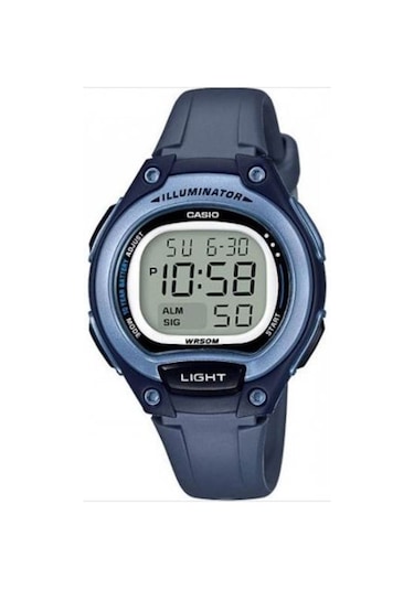 Casio Lw-203-2avdf Quartz Silikon Lacivert Gi Kadran 35 Mm Erkek Kol Saati Mavi