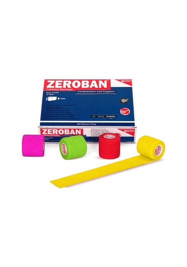 Zeroban Bandaj 5 CM x 4.5 M Sarı