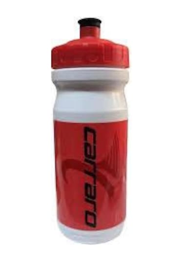 Carraro Matara Ve Matara Tutucu Şeffaf / Siyah Kırmızı 600Ml Siyah