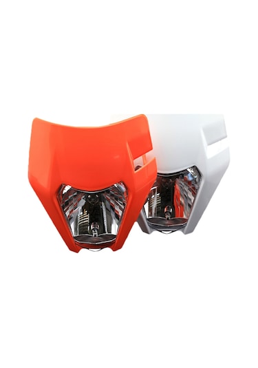 Kangfufeng Motosiklet Modifiyeli Far Ktm Exc125 Exc250 Turuncu Far