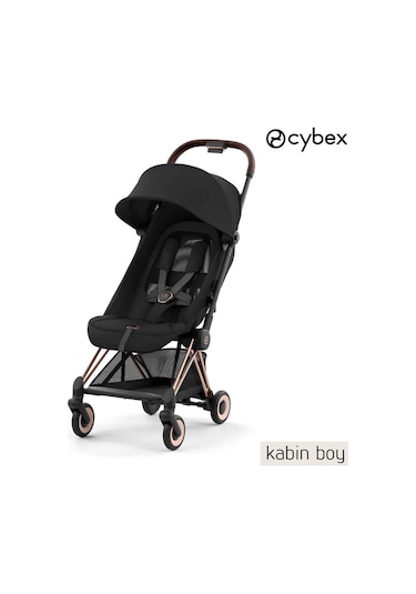Cybex Coya (Rosegold-Sephia Black) Kabin Boy Lüks Bebek Arabası