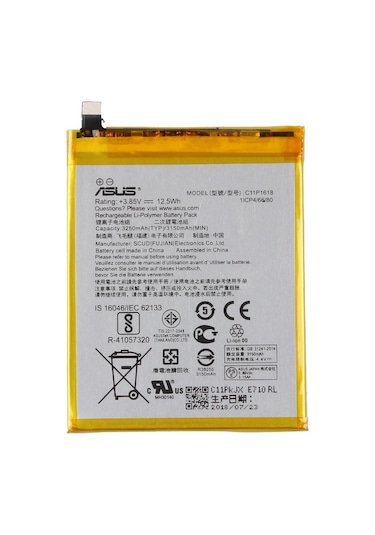 Asus Zenfone 4 Ze554Kl C11P1618 Batarya Pil 3300 Mah