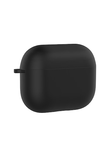 Apple Airpods Pro 3 İle Uyumlu Kılıf Standart Yumuşak Silikon Case Siyah