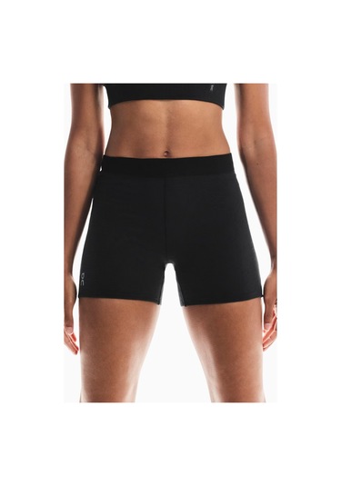 On Pace Tights Short Cleancloud Kumaşlı Kadın Koşu Taytı Siyah