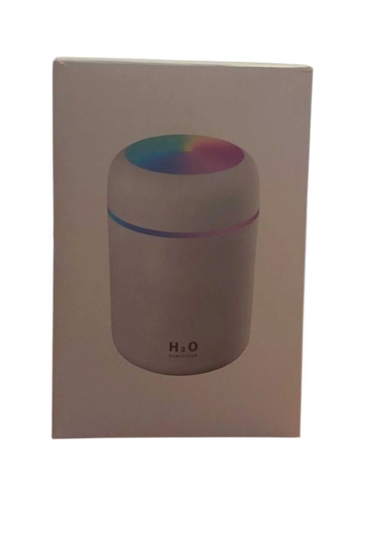 300 Ml Ulrasonik Ledli Hava Nemlendirici Buhar Makinesi Ve Aroma Difüzörü Beyaz