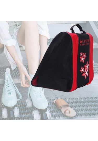 Suntek 3layers Skate Çocuklar Için Tekerlekli Paten Kırmızı Kırmızı