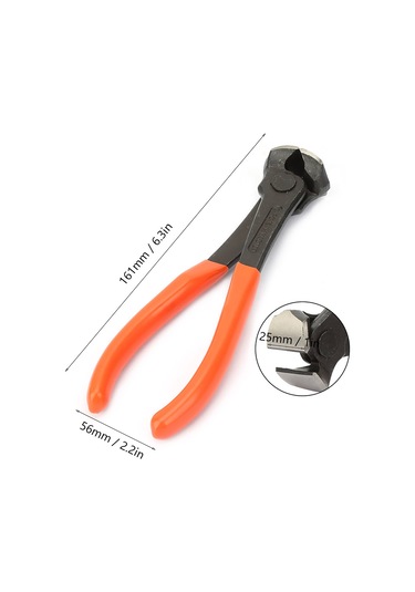 6" Uç Kesici Pense Makas Tel Çelik Sabitleyiciler Pense Kablo Kesme Pense Pense Kesici
