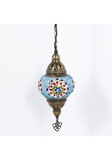 Dekoratif MOZAİK GECE LAMBASI TEKLİ AVİZE