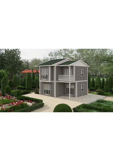 90 M2 Çift Katlı Prefabrik Ev