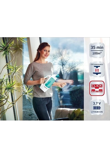 Leifheit Dry & Clean Cam Elektrikli Süpürgesi Gümüş