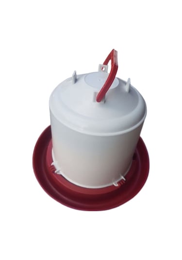 Nurdağ Hırdavat Tavuk Yemliği 15 KG 5 Adet + Tavuk Suluğu 10 L 5 Adet