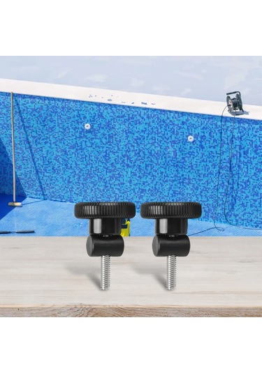 2 Adet Havuz Pompası Kapak Topuzu Pirinç Somun Yedek Parçalar