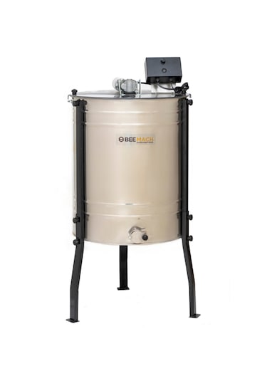 Beemach 430e Kalite 2 Teneke 4'lü Motorlu Bal Süzme Makinesi