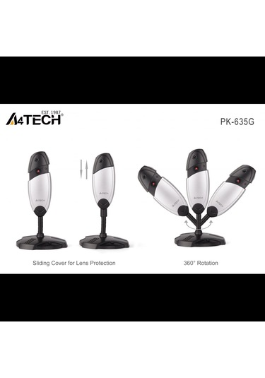 A4 Tech Pk-635g 480p Dahili Mikrofonlu Usb Webcam