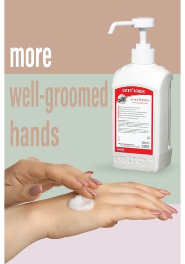 Detro Lotion Nemlendirici Cilt Bakım Losyonu 500 ML