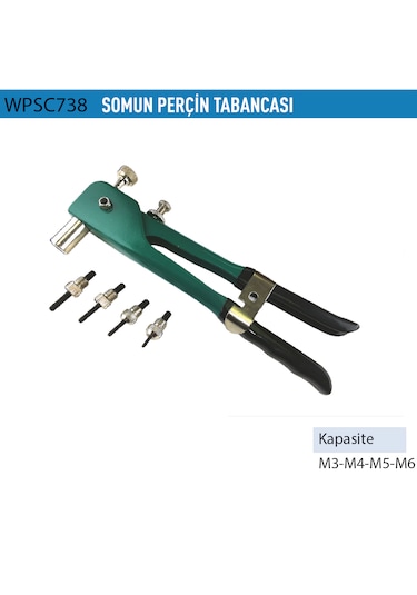 Wppro Somun Perçin Tabancası Saç Gövde