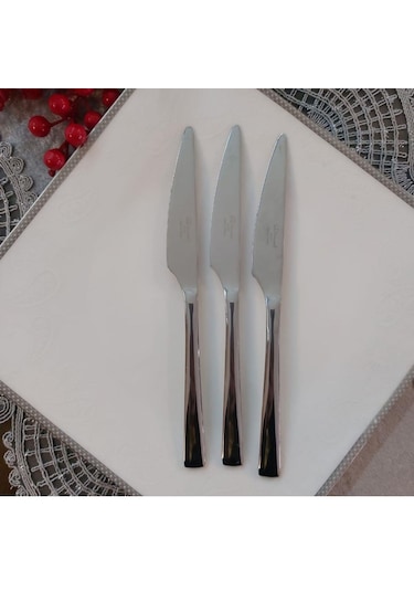 Seramikci 6Lı Pasta Bıçağı Platin