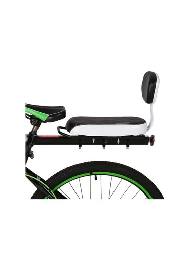 Ce1 Pu Deri Çocuk Koltuğu - Gerçek Me Bisikletleri - Siyah