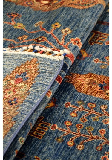 Şirvan Anatolia El Dokuma Yün Halı - Leh1170 Mavi