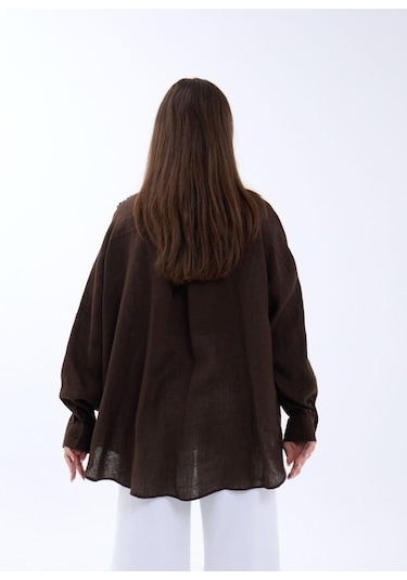 The İstanbul 7399 Gömlek-kahve Kahve