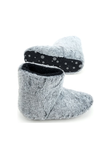 Gezer Erkek Kışlık Sessiz Taban Ev Panduf Bot Ga7kte.03430.01.v32.0c Gri