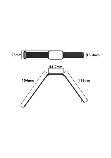 Apsuwa Xiaomi Redmi Smart Band 8 Active Kordon Kayış Silikon