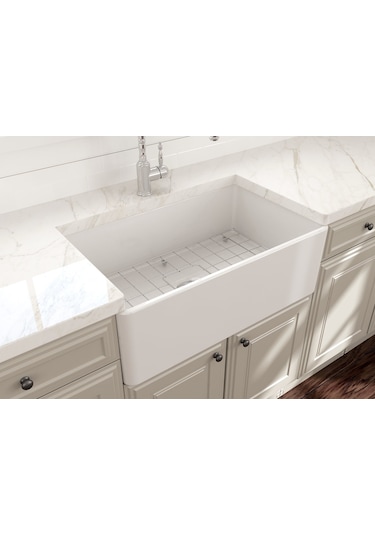 Bocchi Lavello Mutfak Eviyesi 76 CM Parlak Beyaz 1138-001-0120-03