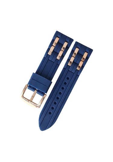 Guess Guw0366g4 Modeli Lacivert Silikon Saat Kordonu