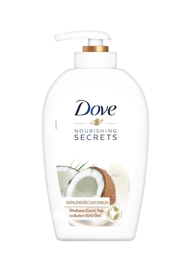 Dove Hindistan Cevizi ve Badem Sütü Özlü Nemlendirici Sıvı Sabun 500 ML