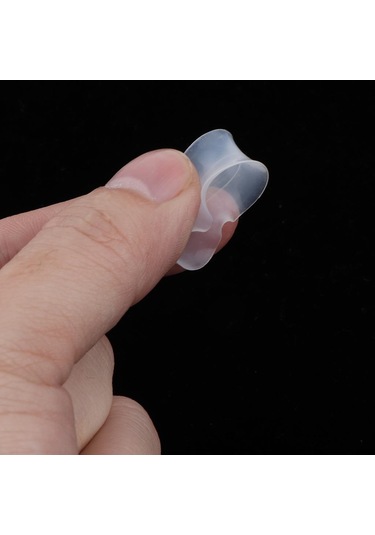 Homyl 4x7 Çift Lot Esnek Silikon Kulak Göstergeleri 4-adet Pembe