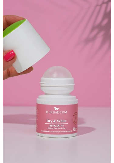 Herbaderm Beyazlatıcı Doğal Roll-On Deodorant 50 ML