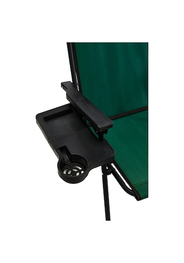 Natura 4 Adet Kamp Sandalyesi Bardaklıklı - Yeşil