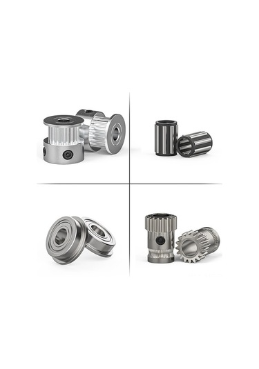 Novahub Voron M4 3d Yazıcı Ekstruder Seti - Gt2 Kasnak, Kayış Ve Kutu İçin