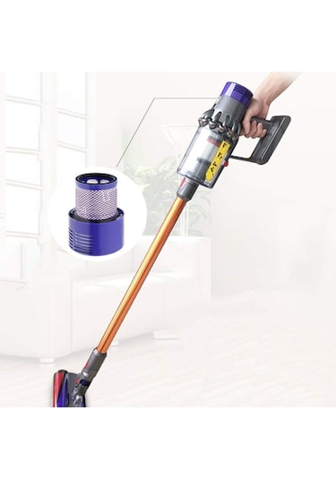 Dyson V10 Uyumlu Şarjlı Süpürge Yıkanabilir Filtre