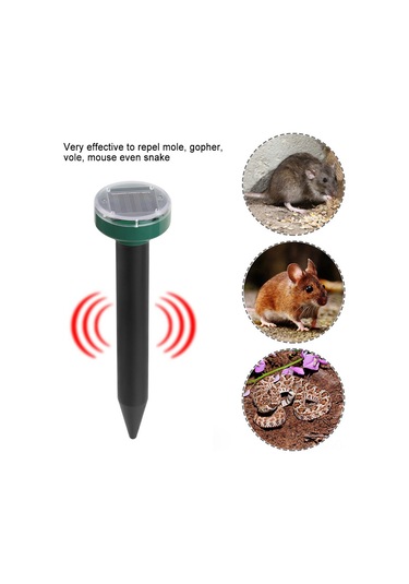 Springsun Güneş Enerjili Çiftlik Ve Bahçe İçin Ultrasonik Fare & Yılan Kovucu Cihaz