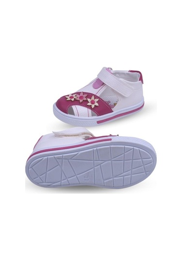 Papucsepeti Şirin Bebe 1716 Kız Bebek Ortopedik Ayakkabı Sandalet