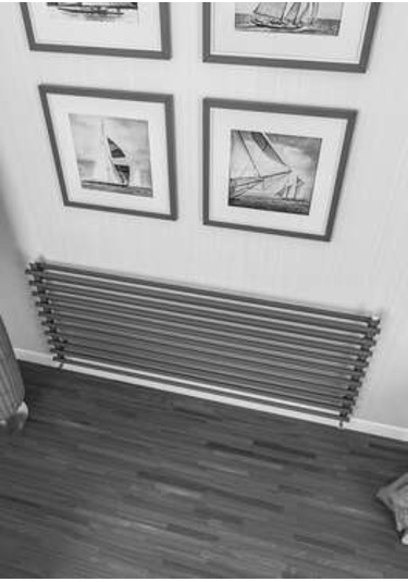 Warma Focha Yatay Çelik Radyatör 1200x600 Beyaz Ral 9016 Gloss 80