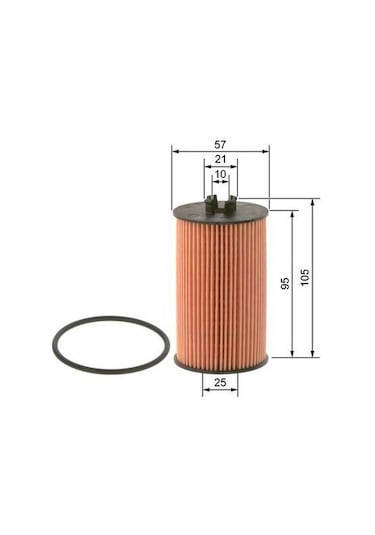 Opel Zafira B 1.6 2007-2015 Bosch Yağ Filtresi Netpar 09864b7009