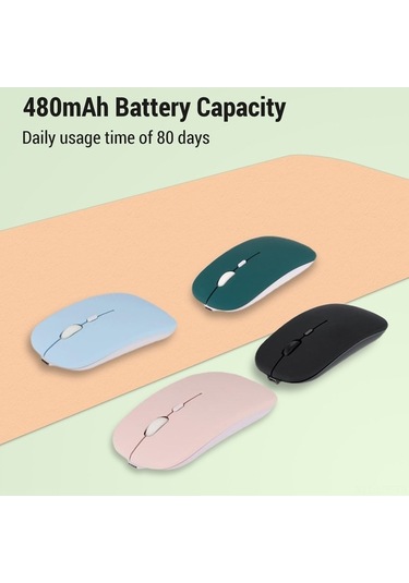 Carrier Renk Seçenekli Bluetooth Klavye: Siyah/pembe/mavi/yeşil,