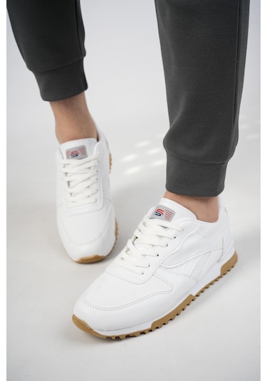 Muggo Blake Unisex Ortopedik Günlük Garantili Yürüyüş Koşu Sneaker Spor Ayakkabı 001