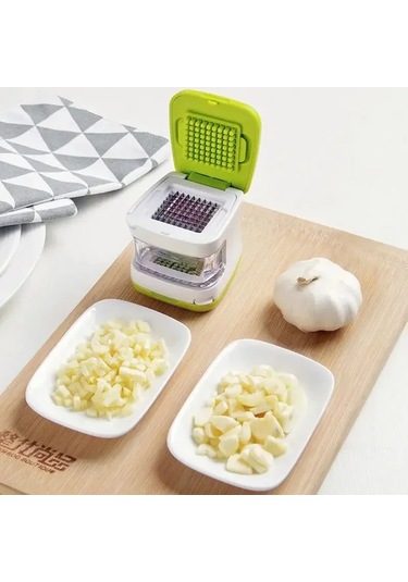 Yeni Sarımsak Presi Paslanmaz Çelik Ezici Manuel Çift Taraflı