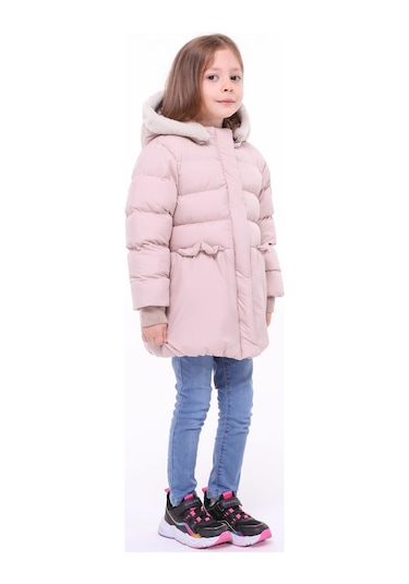 Benitto Kids Kız Bebek Çocuk Mont 51284-pembe Pembe