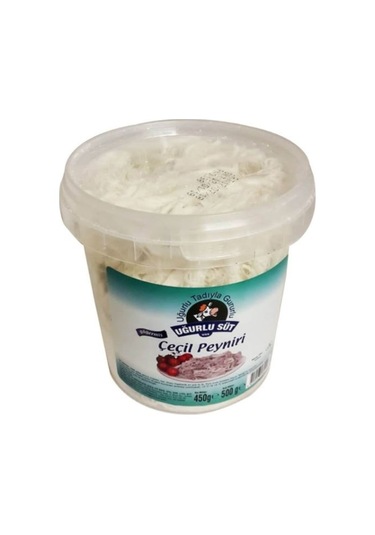 Uğurlu Süt Göğermiş Çeçil Peyniri 450 G