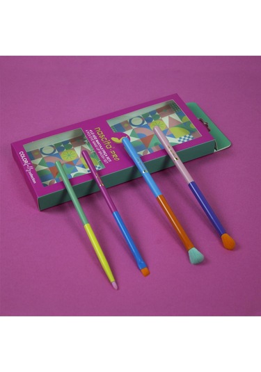 Nascita Colorfully Collection 4lü Göz Makyaj Fırça Seti - 133 Nasbrushset133