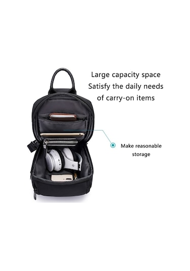Sones Bange Erkek İş Göğüs Çantası Hafif Performanslı Crossbody Çanta