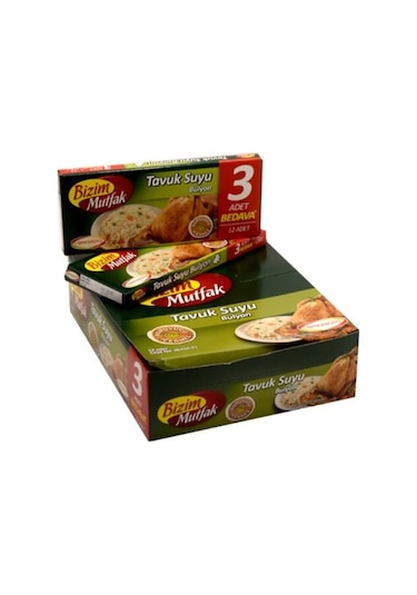 Bizim Mutfak Tavuk Suyu Bulyon 12 x 120 G