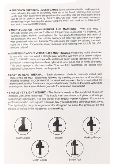 Dancemonkey T072 Ağaç İşleme Çok Fonksiyonlu Alüminyum Cetvel, T Tipi İmalat Cetveli Diğer