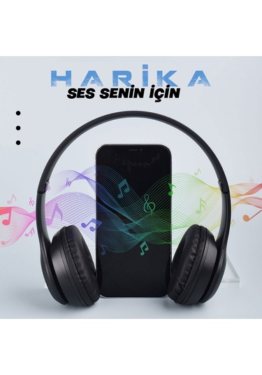 Canpay ST95 Kablosuz Kulak Üstü Bluetooth Kulaklık