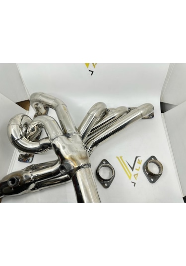 Bmw 3-5 Serisi Eksoz Manifold Headers Takım Krom Yan Sanayi E30.